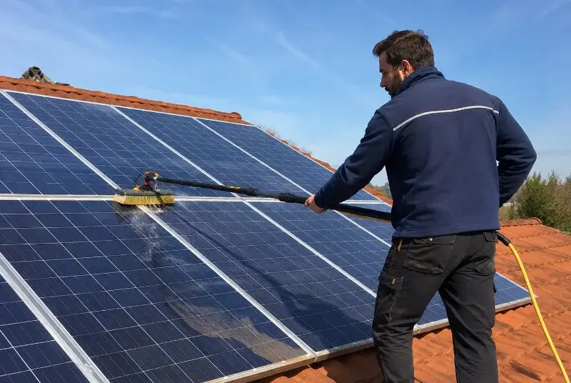 Nettoyage et entretien de panneaux solaires à Theys